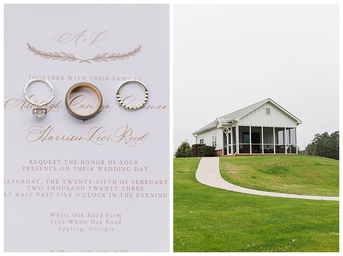 Ashleigh & Levi's Wedding at White Oak Road Farm in Appling, GA